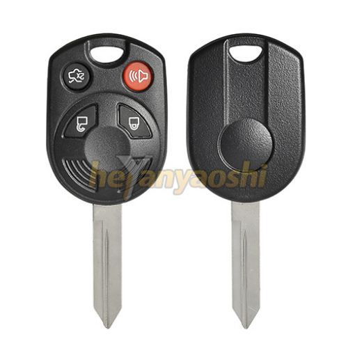 Picture of Replacement 4 Buttons Remote Head Key Shell for Ford OUCD6000022