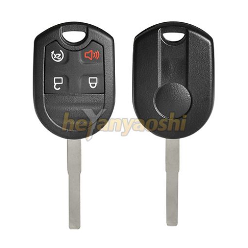 Picture of Replacement 4 Buttons Remote Head Key Shell for Ford OUCD6000022