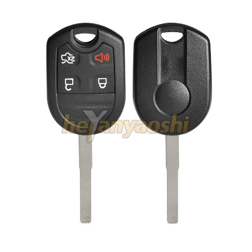 Picture of Replacement 4 Buttons Remote Head Key Shell for Ford OUCD6000022