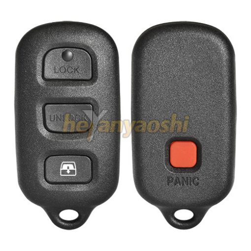 Picture of Replacement 4 Buttons Keyless Entry Remote Shell  for Toyota HYQ12BAN