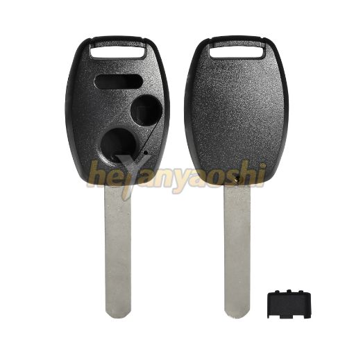 Picture of Replacement 3 Buttons Remote Shell for Honda W/ Chip Holder 