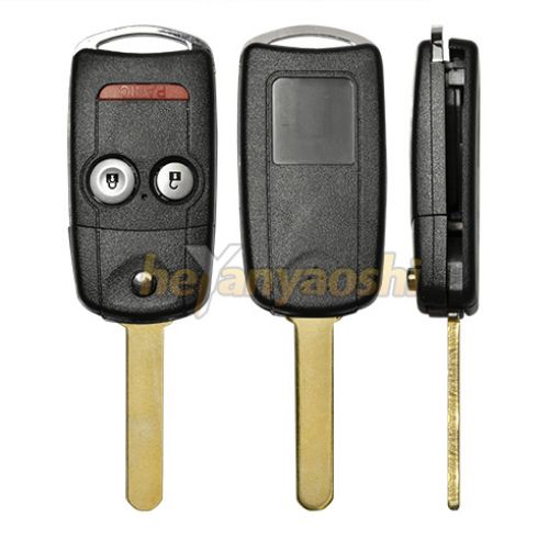 Picture of Replacement 3 Buttons Flip Remote Shell for Honda N5F0602A1A