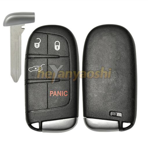 Picture of Replacement 4 Buttons Smart Remote Shell for Dodge / Jeep M3N-40821302