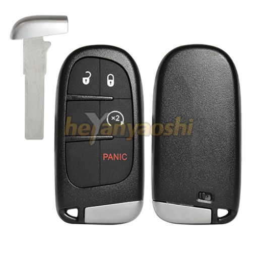 Picture of Replacement 4 Buttons Smart Remote Shell for Dodge / Chrysler M3N-40821302