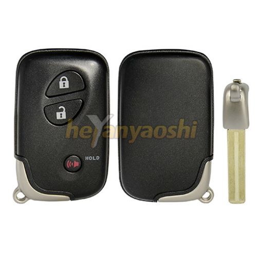 Picture of Replacement 3 Buttons Smart Remote Shell  for Lexus HYQ14ACX