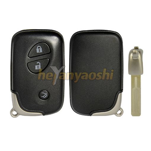 Picture of Replacement 3 Buttons Smart Remote Shell  for Lexus 8990450561