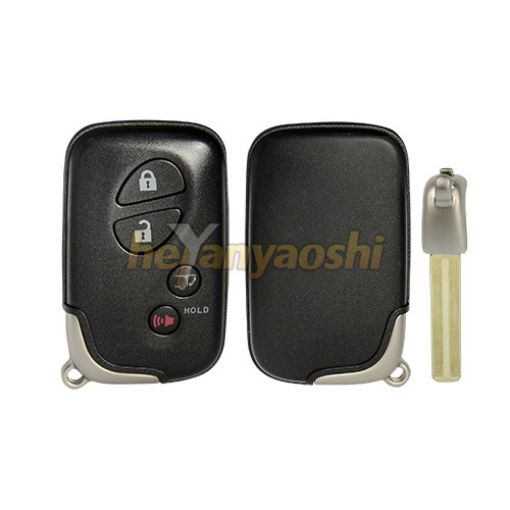 Picture of Replacement 4 Buttons Smart Remote Shell  for Lexus HYQ14AAB