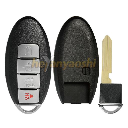 Picture of Replacement 4 Buttons Smart Remote Shell  for Nissan W / NI06P KR55WK48903