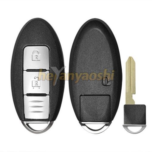 Picture of Replacement 2 Buttons Smart Remote Shell  for Nissan W/ NI06P