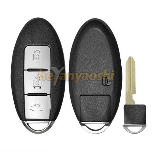 Picture of Replacement 3 Buttons Smart Remote Shell  for Nissan W/ NI06P 