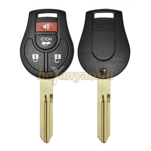 Picture of Replacement 4 Buttons Remote Head Key Shell  for Nissan CWTWB1U751