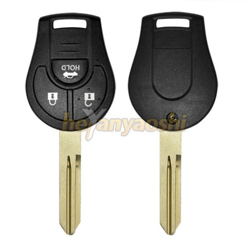 Picture of Replacement 3 Buttons Remote Head Key Shell  for Nissan 