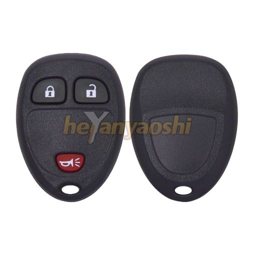 Picture of Replacement 3 Buttons Keyless Entry Remote Shell W/ Battery Space for GM OUC60270