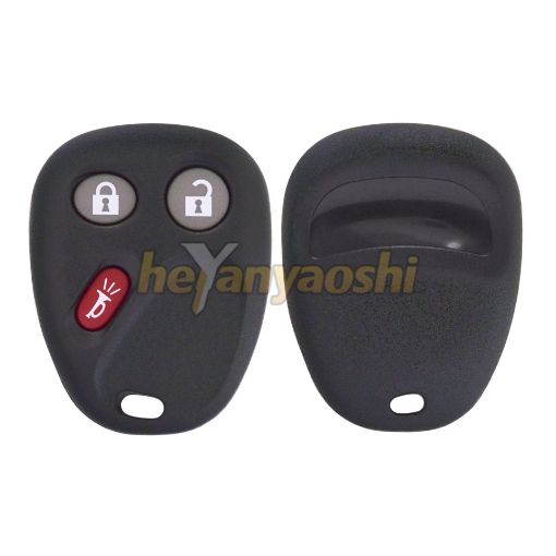 Picture of Replacement 3 Buttons Keyless Entry Remote Shell W/ O Battery Space for GM 