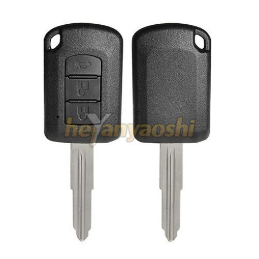 Picture of Replacement 3 Buttons Remote Head Key Shell  for Mitsubishi 