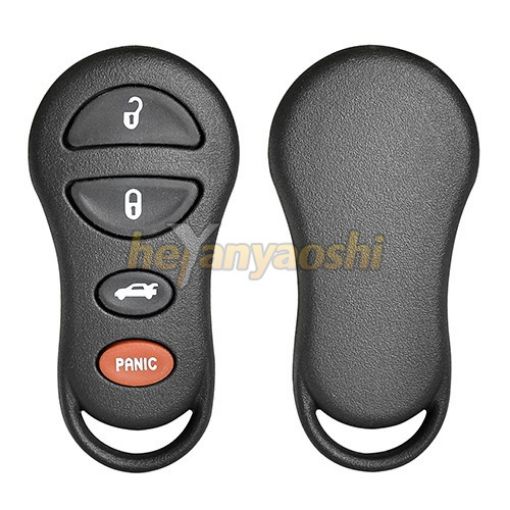 Picture of Replacement 4 Buttons Keyless Entry Remote Shell for Chrysler / Dodge W/O Battery Space GQ43VT17T