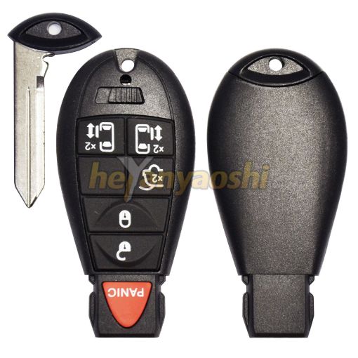 Picture of Replacement 6 Buttons Smart Remote Shell for Chrysler / Dodge IYZ-C01C 