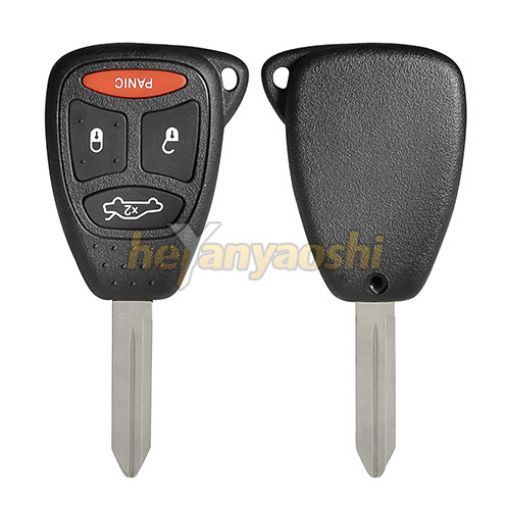 Picture of Replacement 4 Buttons Remote Head Key Shell for Dodge KOBDT04A 