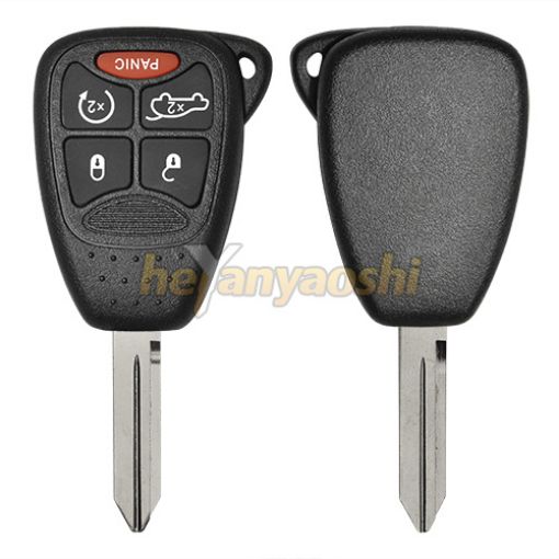 Picture of Replacement 5 Buttons Remote Head Key Shell for Chrysler Jeep Dodge OHT692427AA