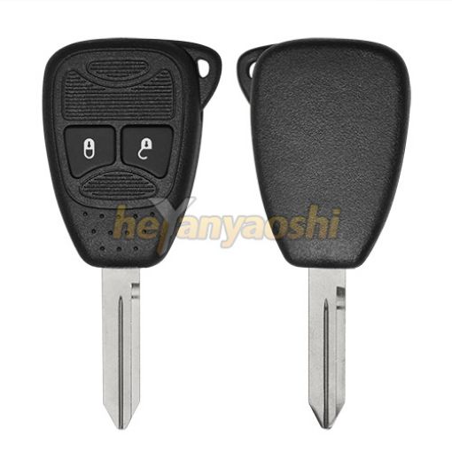 Picture of Replacement 2 Buttons Remote Head Key Shell for Chrysler Dodge 04589318AC