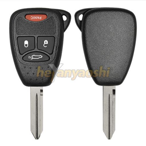 Picture of Replacement 4 Buttons Remote Head Key Shell for Chrysler Dodge OHT692427AA