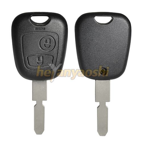 Picture of Replacement 2 Buttons Remote Head Key Shell  for Peugeot 