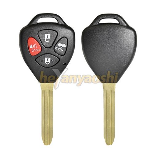 Picture of Replacement 4 Buttons Remote Head Key Shell  for Toyota HYQ12BBY  