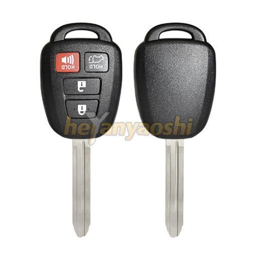 Picture of Replacement 4 Buttons Remote Head Key Shell for Toyota HYQ12BDM / GQ4-52T