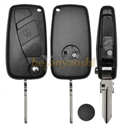 Picture of Replacement 2 Buttons flip Remote Key Shell for Iveco