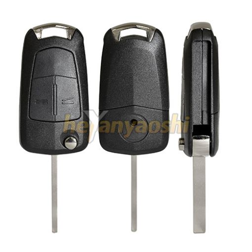 Picture of Replacement 2 Buttons Flip Remote Shell  for Opel 