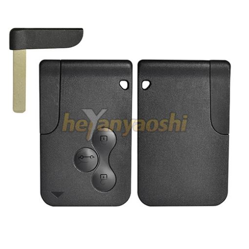 Picture of Replacement 3 Buttons Smart Card Remote Shell  for Renault