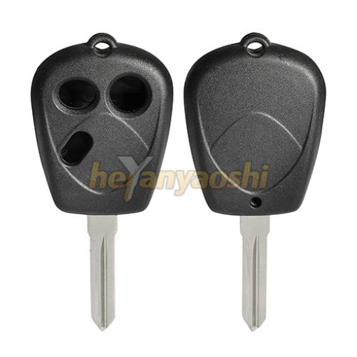 Picture of Replacement 3 Buttons Remote Head Key Shell  for Saab 