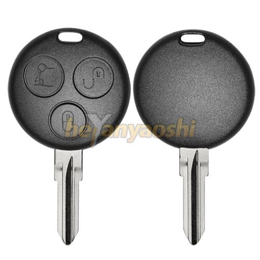 Picture of Replacement 3 Buttons Remote Head Key Shell  for Smart