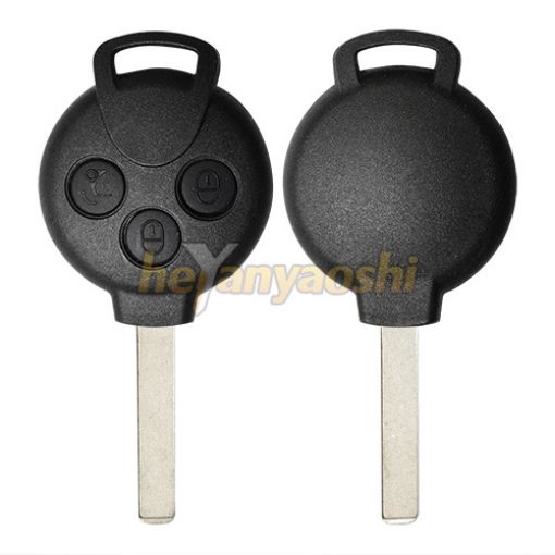 Picture of Replacement 3 Buttons Remote Head Key Shell  for Smart