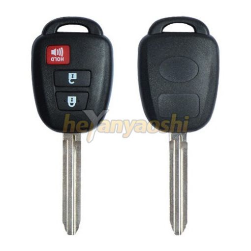 Picture of Replacement 3 Buttons Remote Head Key Shell  for Toyota GQ4-52T