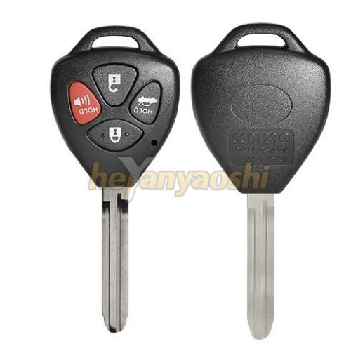 Picture of Replacement 4 Buttons Remote Head Key Shell  for Toyota HYQ12BBY  