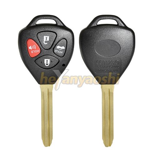 Picture of Replacement 4 Buttons Remote Head Key Shell  for Toyota HYQ12BBY  