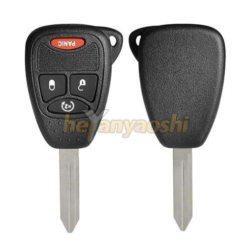 Picture of Replacement 4 Buttons Remote Head Key Shell for Chrysler Dodge OHT692713AA