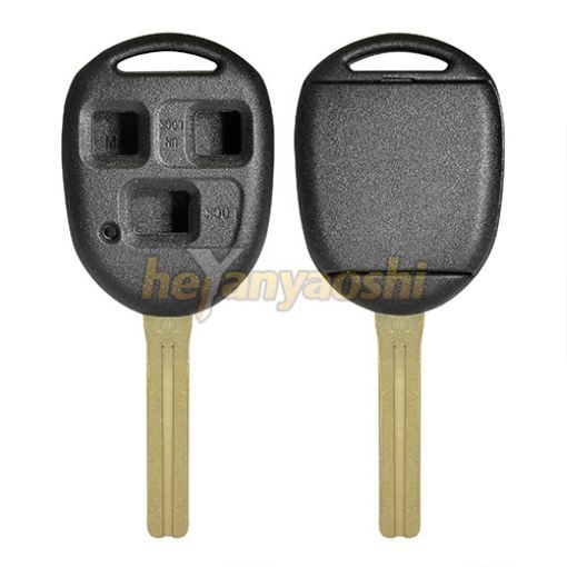 Picture of Stronger Replacement 3 Buttons Remote Head Key Shell  for Lexus HYQ1512V / HYQ12BBT