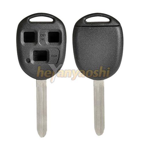 Picture of Stronger Replacement 3 Buttons Remote Head Key Shell  for Toyota HYQ12BBT / HYQ1512V