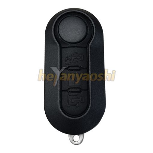 Picture of Replacement 3 Buttons Flip Remote Shell for Fiat 