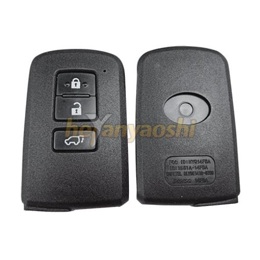 Picture of Replacement 3 Buttons Smart Remote Shell for Toyota 