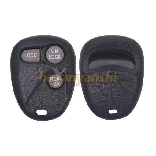 Picture of Replacement 3 Buttons Keyless Entry Remote Shell for GM W/ Battery Space ABO1502T 