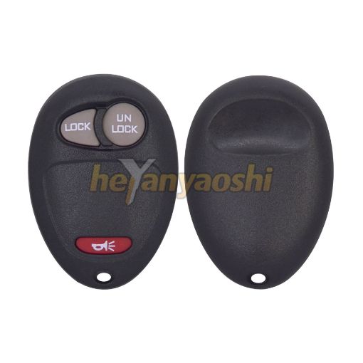 Picture of Replacement 3 Buttons Keyless Entry Remote Shell for Hummer W/ Battery Space L2C0007T