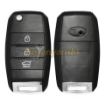 Picture of Replacement 3 Buttons Flip Remote Shell for Kia 