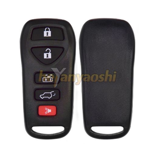 Picture of Replacement 5 Buttons Keyless Entry Remote Shell for Nissan