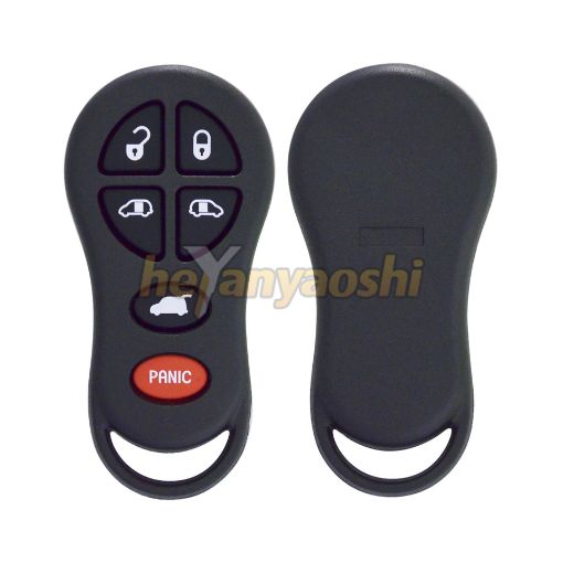 Picture of Replacement 6 Buttons Keyless Entry Remote Shell W/ Battery Space for Chrysler 