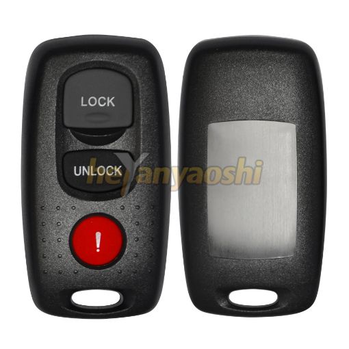 Picture of Replacement 3 Buttons Keyless Entry Remote Shell for Mazda KPU41794