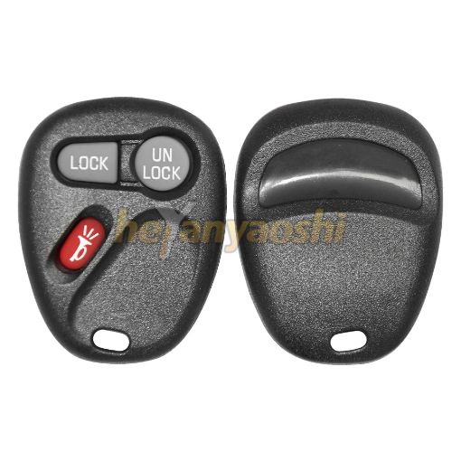 Picture of Replacement 3 Buttons Keyless Entry Remote Shell for GM W/O Battery Space KOBUT1BT