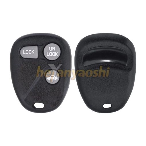 Picture of Replacement 3 Buttons Keyless Entry Remote Shell for GM W / Battery Space 